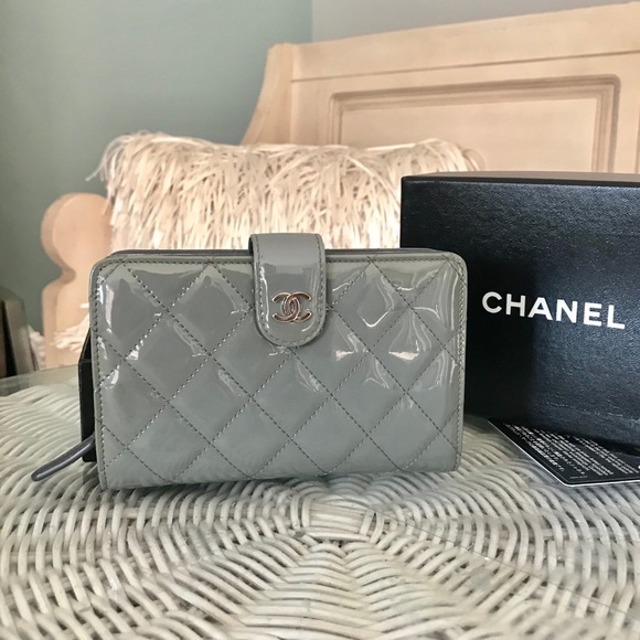 CHANEL Handbags - Authentic CHANEL Patent Leather Wallet
